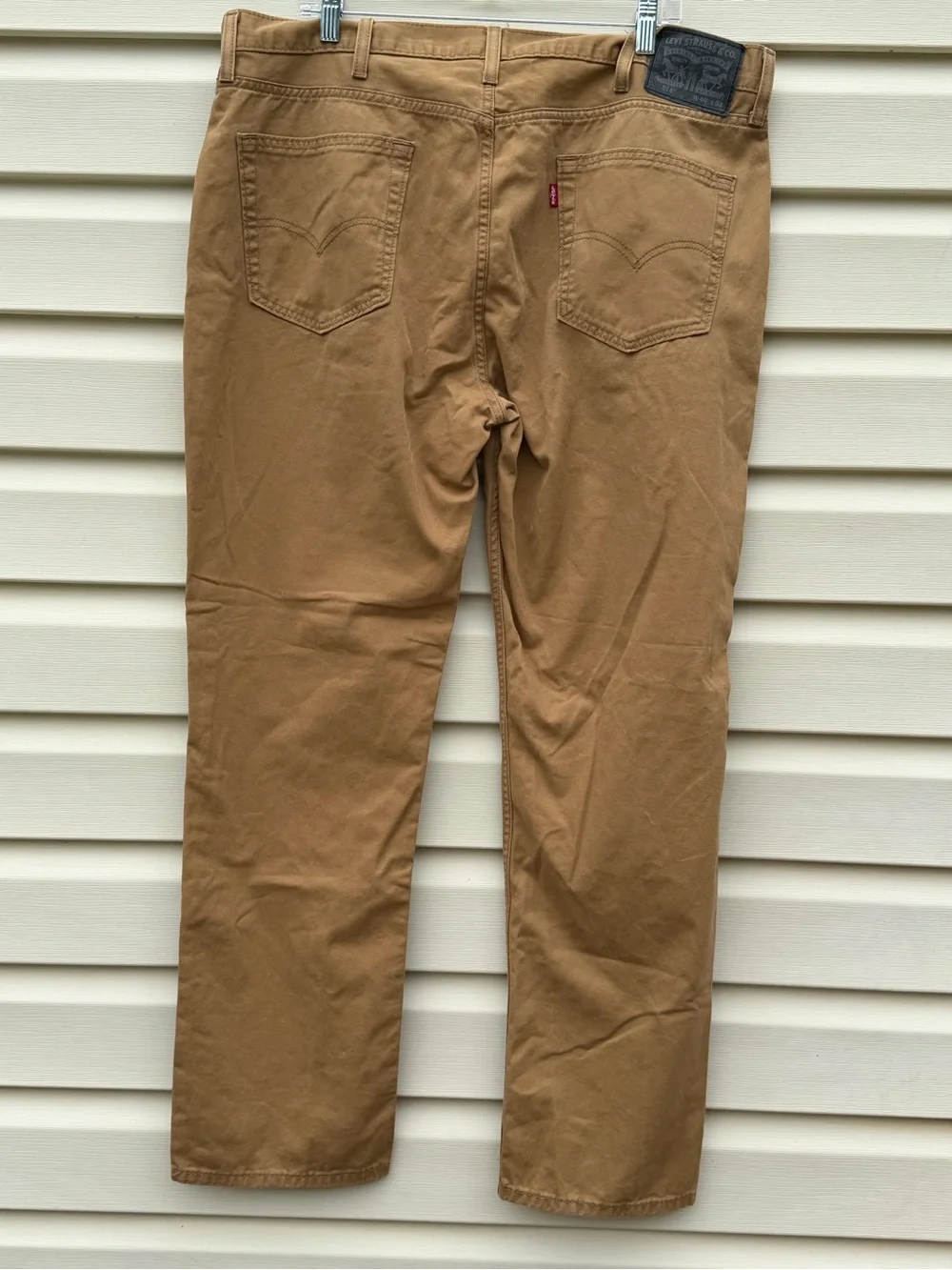 Levi’s 514 Straight Fit Jeans Men’s 40x31”Brown Water<Less Cotton Casual Pants